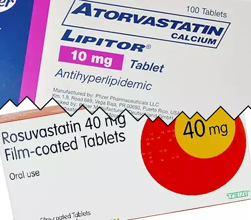 Lipitor contra Rosuvastatina